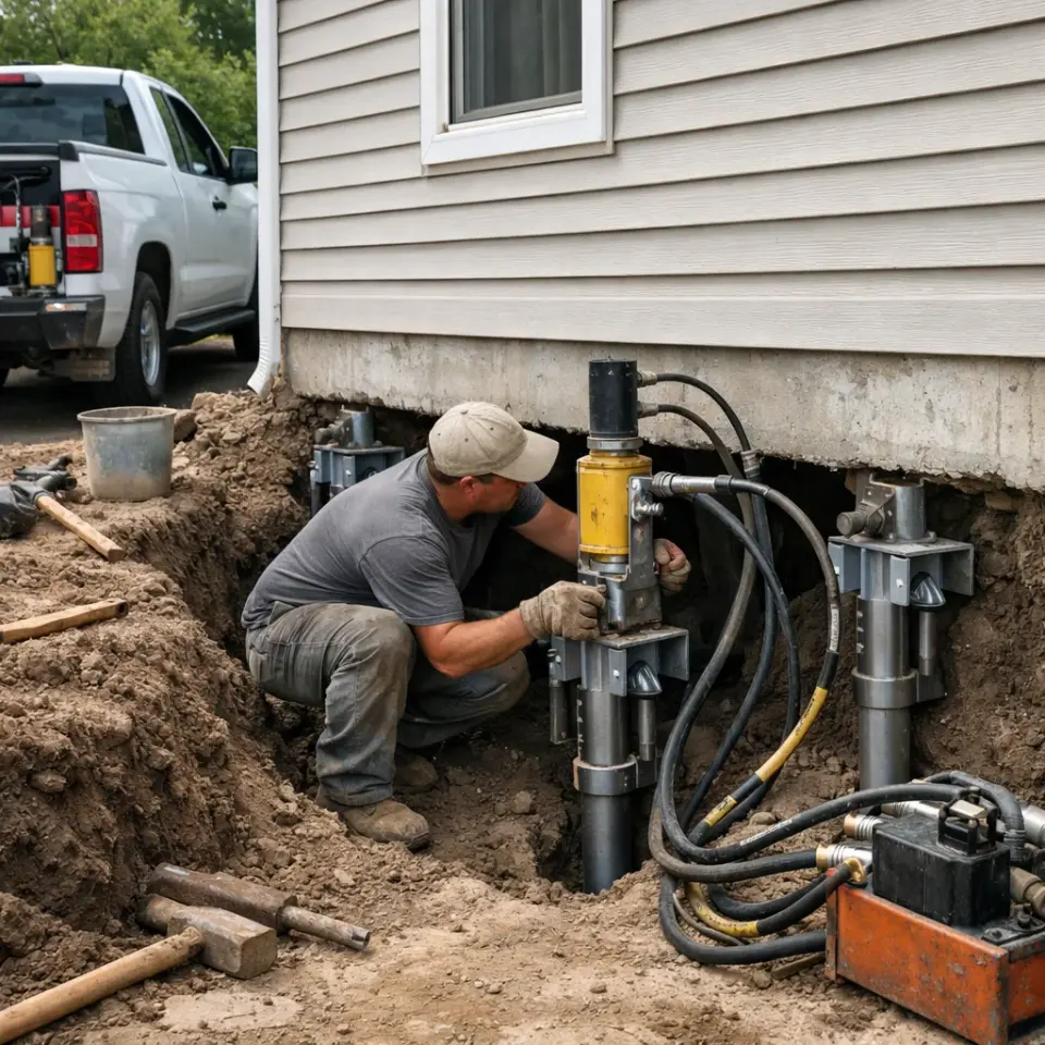 foundation repair Montclair