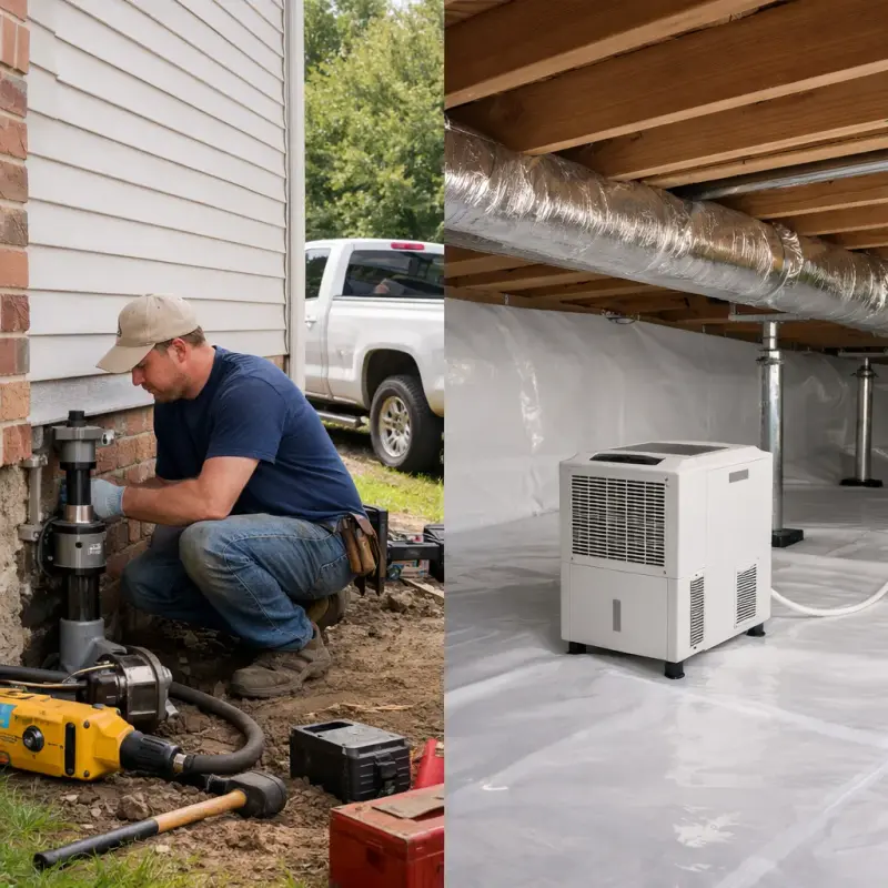 Crawl Space Encapsulation Woodbridge